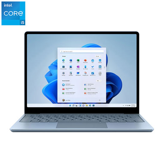 Microsoft Surface Laptop Go 2 12.4" Touchscreen Laptop - Ice Blue - En