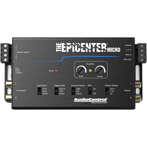 AudioControl The Epicenter Micro Bass Restoration Processor & Line Output Converter w/ACR-4 Remote Included
