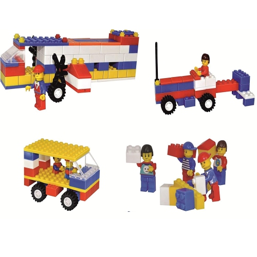 Jumbo Architect Building Blocks Toy Grand ensemble de briques de construction pour enfants, garçons et filles