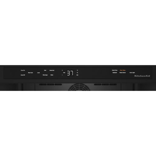 KitchenAid Undercounter 5.2 Cu. Ft. Freestanding Bar Fridge - Black Stainless Steel