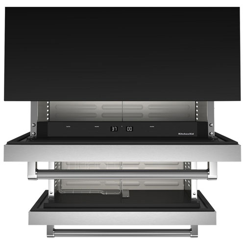 KitchenAid Undercounter Drawer 4.3 Cu. Ft. Freestanding Bar Fridge (KUDF204KSB) - Stainless Steel