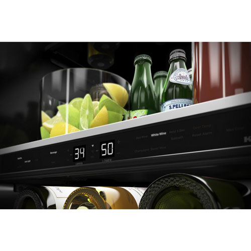 KitchenAid Undercounter 4.9 Cu. Ft. Freestanding Beverage Centre - Stainless Steel