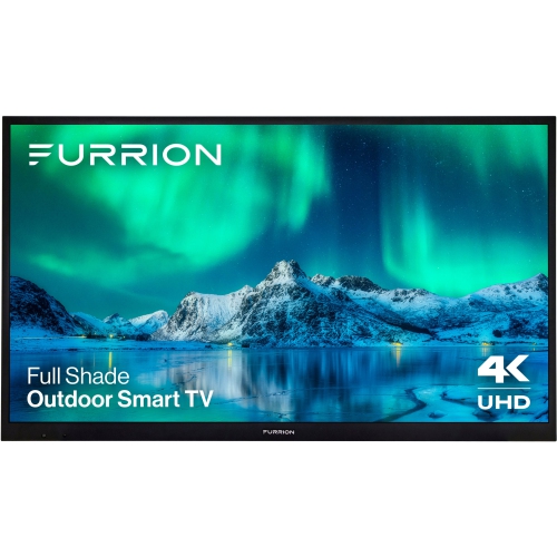50" Furrion Aurora Weatherproof Outdoor Smart TV, 4K UHD LED, Full Shade