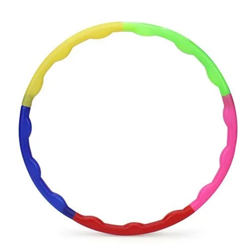 ISTAR  Hula Hoop 6 Pieces Detachable Fitness Toys for Gymnastics, Dance, Games And Pet Training