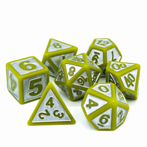 Die Hard Dice Polyhedral RPG 7-Dice Set: Untamed Hydra