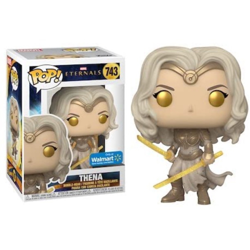 Funko Pop! Marvel The Eternals Vinyl Bobble-Head Thena #743 Walmart ...