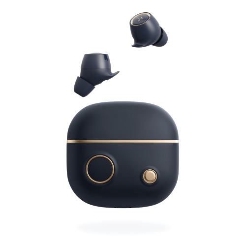 Edifier Uni-Buds, Bluetooth 5.0 Earphones in Ear with Charging Case, Waterproof - Dark Blue