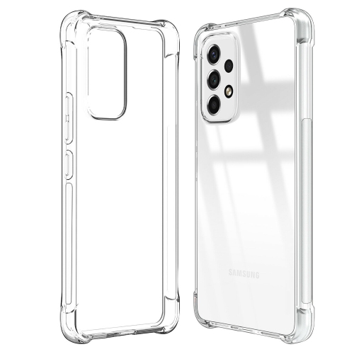 【CSmart】 Thin TPU Silicone Jelly Bumper Soft Case Back Cover for Samsung Galaxy A33 5G, Clear