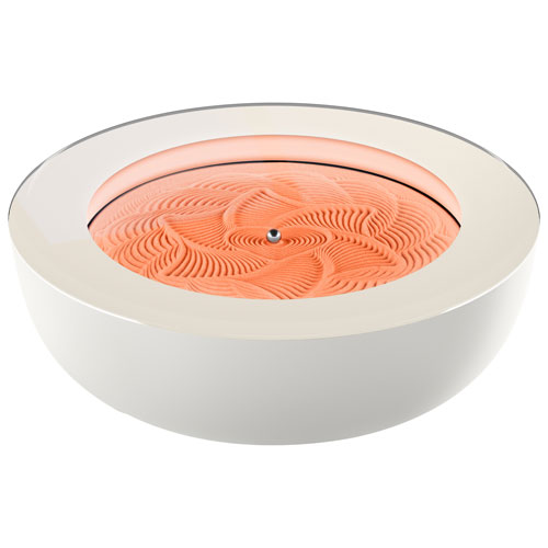 HoMedics Drift Sandscape 16" Kinetic Sand Table - Cream