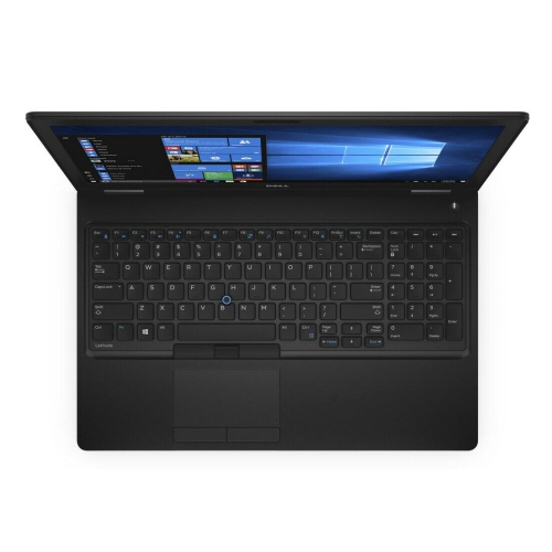 Refurbished - Dell Latitude 5580 Intel i7-7820HQ Quad Core 16GB 512G SSD 15.6" Backlit Keyboard WebCam HDMI Win 11 Pro with Free Ethernet Cable