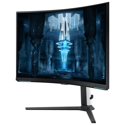 Moniteur de jeu FreeSync DEL incurvé VA UHD 4K 240 Hz de 32 po Odyssey Neo G8 de Samsung avec temps de réponse de 1 ms gris à gris