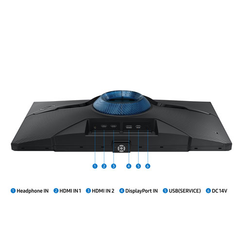 Samsung Odyssey G4 27" 1080p FHD 240Hz 1ms GTG IPS LED FreeSync Gaming Monitor - Black