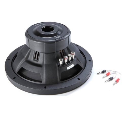 Alpine S-W12D2 S-Series 12" 600 Watt RMS subwoofer with dual 2-ohm voice coils