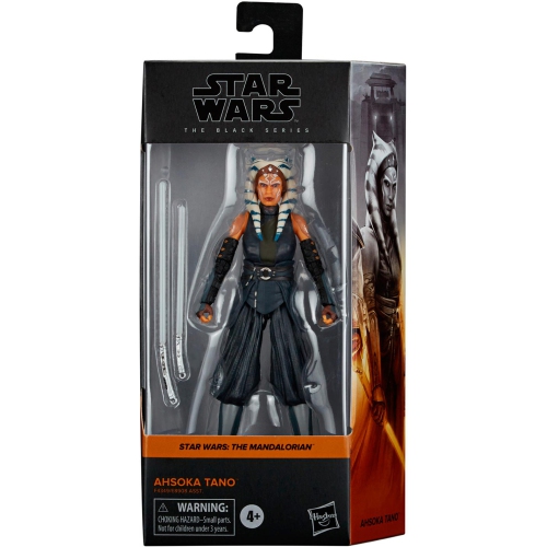 STAR WARS  The Series 6 Inch Action Figure Box Art (2022 Wave 1) - Ahsoka Tano (The Mandalorian) In Black Who doesn't love Ahsoka