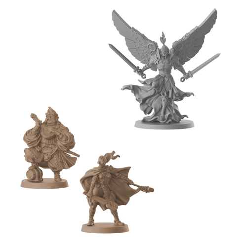 CMON Massive Darkness 2: Bards & Tinkerers vs Metal Angel 1-6 players, ages 14+, 60-120 minutes