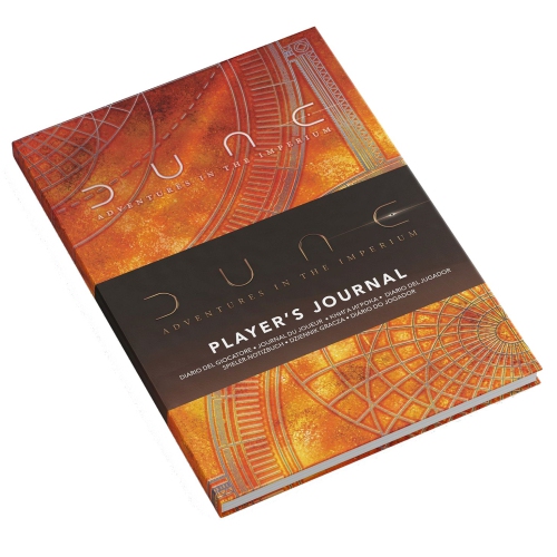 MODIPHIUS ENTERTAINM  Ent Dune: Adventures In The Imperium - Player's Journal 160 Page Rpg Journal