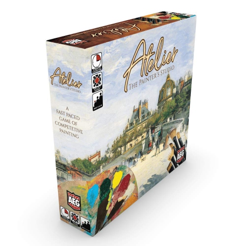 ALDERAC ENTERTAINMEN  Atelier: The Painter's Studio 2-4 Players, Ages 14+, 30-45 Minutes