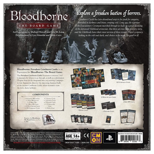 CMON Bloodborne: The Board Game - Forsaken Cainhurst Castle 1-4 players, ages 14+, 60 minutes