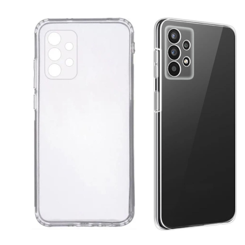 【CSmart】 Thin TPU Silicone Jelly Bumper Soft Case Back Cover for Samsung Galaxy A23 4G / 5G, Clear