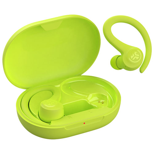JLab GO Air Sport In-Ear Truly Wireless Headphones - Neon Yellow