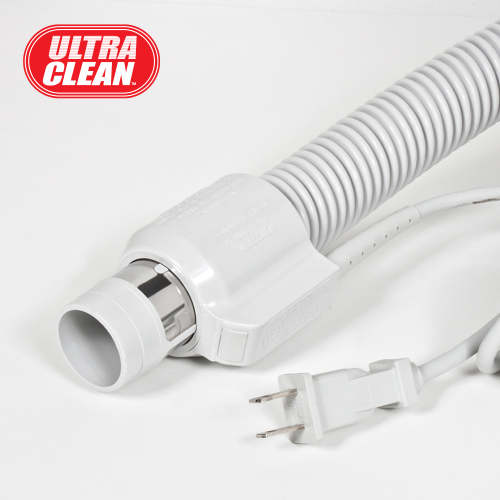 ULTRA CLEAN Central Vacuum Electric Accessory Kit -Hose with 3-way on/off Switch Handle- Electric Power Nozzle, Telescopic Wand With Deluxe Tool Set,