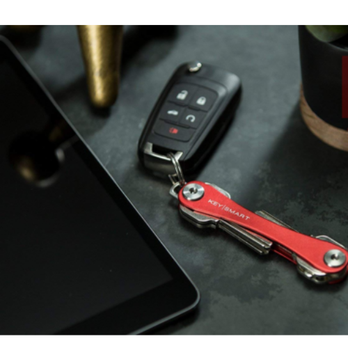 KeySmart - Compact Key Holder and Keychain Organizer up to 14 Keys