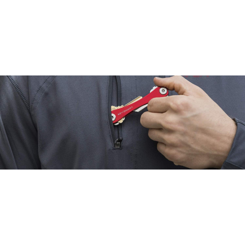 KeySmart - Compact Key Holder and Keychain Organizer up to 14 Keys