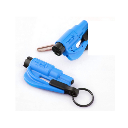resqme The Original Keychain Car Escape Tool Made in USA - Pack of 2 Blue 