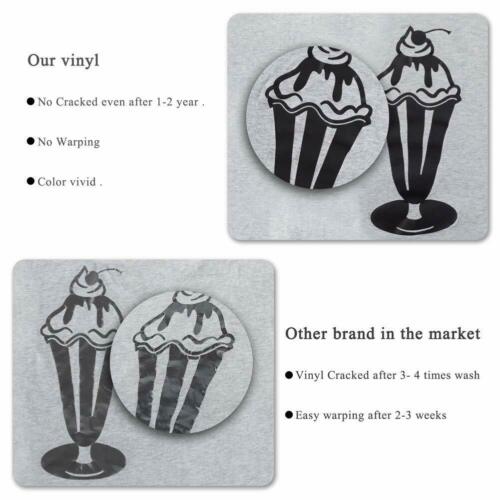 Heat Transfer Iron On Vinyl Bundle for T shirts 12x10 -26 Sheets HTV Starter Kit