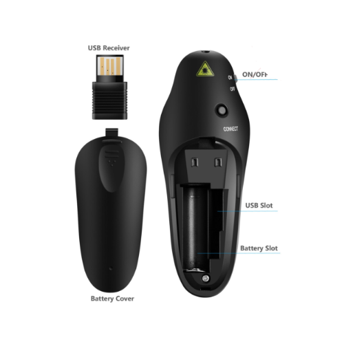 Powerpoint Clicker Flip Pen Wireless 2 4 GHz RF PPT Controlor Presentation Pen