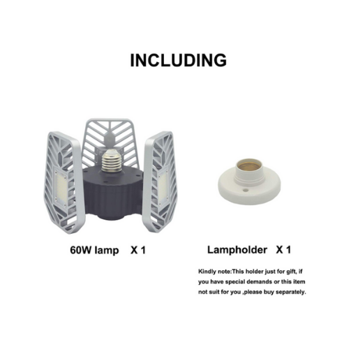 LED Garage Lights Deformable LED Garage Ceiling Lights