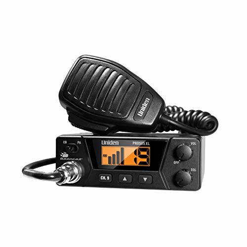 Compact Design CB Radio with External Speaker Jack Instant Emergency Channel