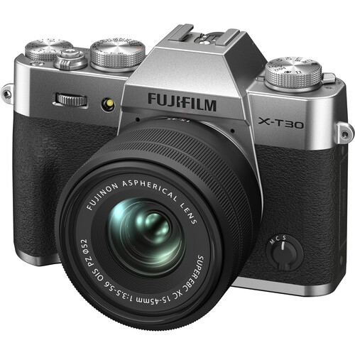 FUJIFILM X-T30 II Appareil photo sans miroir avec objectif XC 15-45mm OIS PZ Bundle