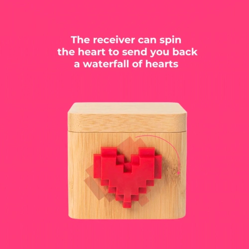 Lovebox Original Color & Photo - Love Note Messenger