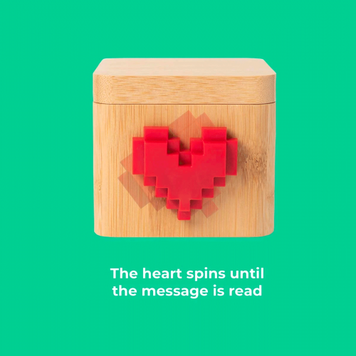 Lovebox Noir & Blanc - Boîte à Amour connectée