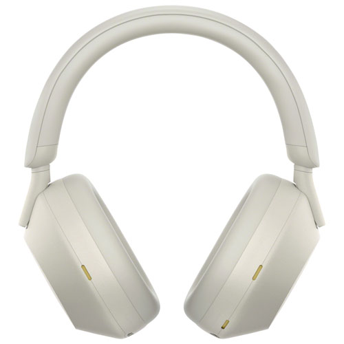 Casque d'écoute Bluetooth à suppression du bruit WH-1000XM5 de Sony - Argenté