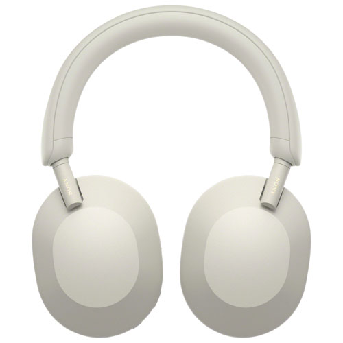 Casque d'écoute Bluetooth à suppression du bruit WH-1000XM5 de Sony - Argenté