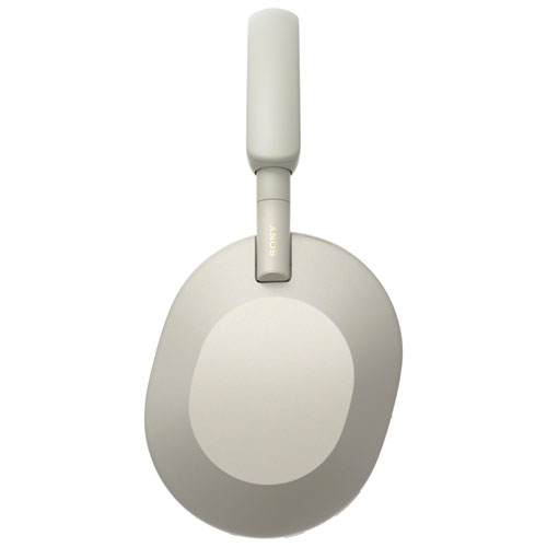 Casque d'écoute Bluetooth à suppression du bruit WH-1000XM5 de Sony - Argenté