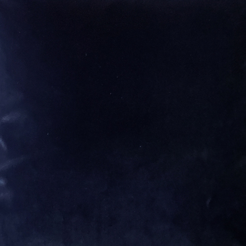 Castello Midnight Blue Velvet Throw Pillow 20x20 with Polyfill Pillow Insert