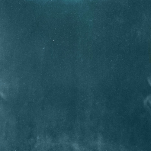 Castello Teal Blue Velvet Throw Pillow 17x17 with Polyfill Pillow Insert