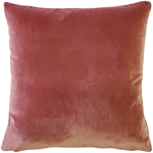 PILLOW DECOR  Castello Rose Blush Velvet Throw Pillow 20X20 With Polyfill Pillow Insert