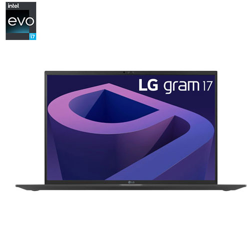 LG Gram 17" Laptop - Black (Intel Core i7-1260P/1TB SSD/16GB RAM/Windows 11)