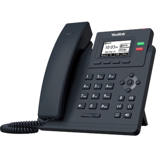 YEALINK SIP-T31G IP PHONE - CORDED - CORDED - WALL MOUNTABLE - CLASSIC GRAY