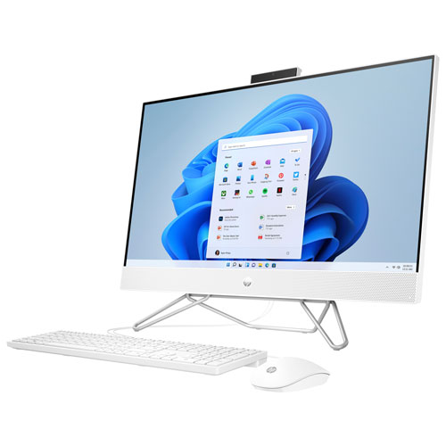 HP 27" All-in-One PC - Starry White - Only at Best Buy