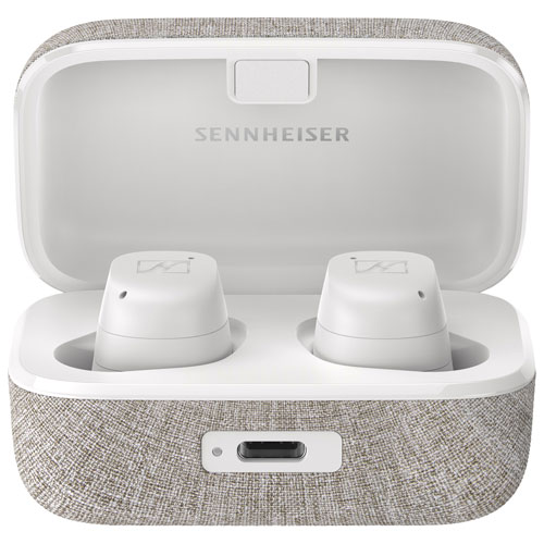 Sennheiser MOMENTUM 3 In-Ear Noise Cancelling Truly Wireless Headphones - White