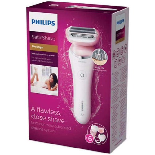 Rasoir électrique Satinelle Prestige de PHILIPS pour femmes - Boîte ouverte