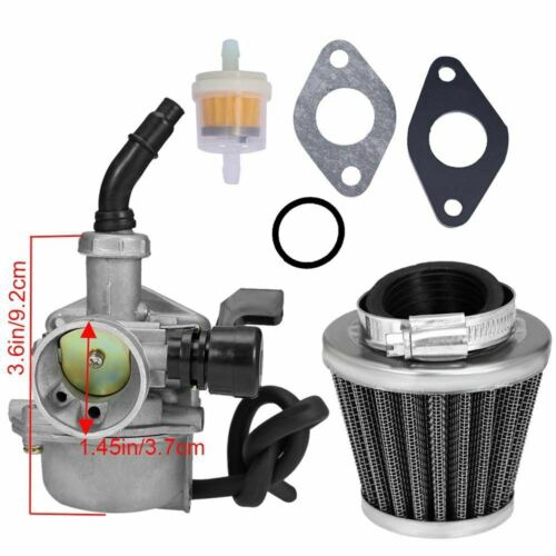 PZ19 ATV Carburetor for 50cc 70cc 80cc 90cc 110cc 125cc Dirt Pit Bike Scooter Moped Taotao Go Karts Honda CRF