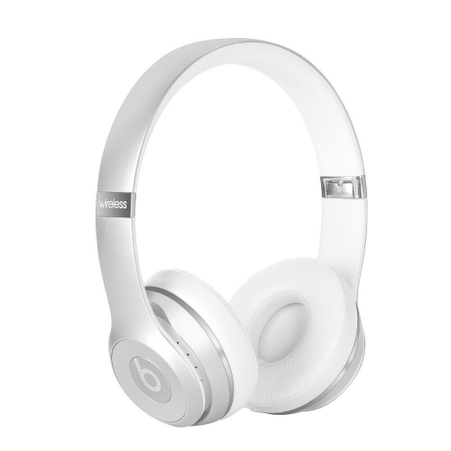Refurbished - Beats by Dr. Dre Solo3 On the Ear Headphones Noise Isolation Headsets - Silver
