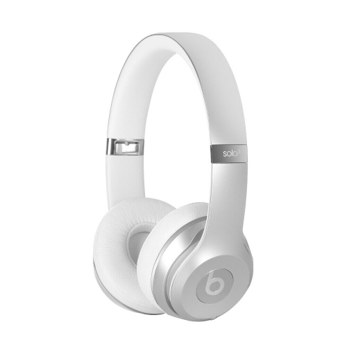 Refurbished - Beats by Dr. Dre Solo3 On the Ear Headphones Noise Isolation Headsets - Silver