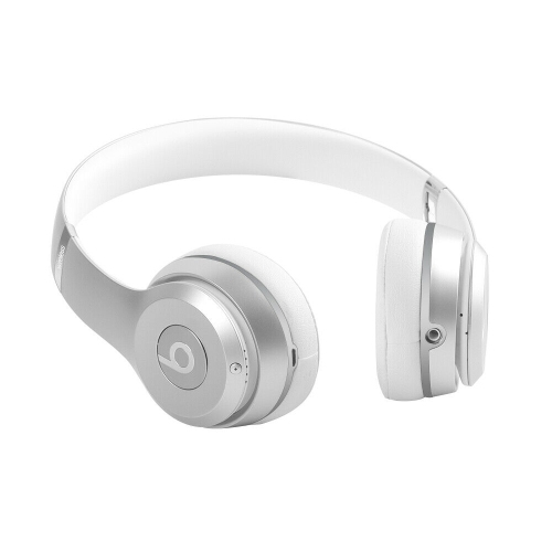 Refurbished - Beats by Dr. Dre Solo3 On the Ear Headphones Noise Isolation Headsets - Silver